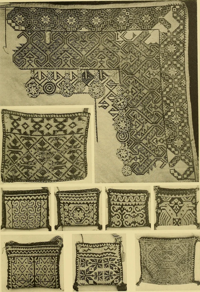 An illustration from La décoration primitive; Amérique post-Colombienne, 1922, leaf 82