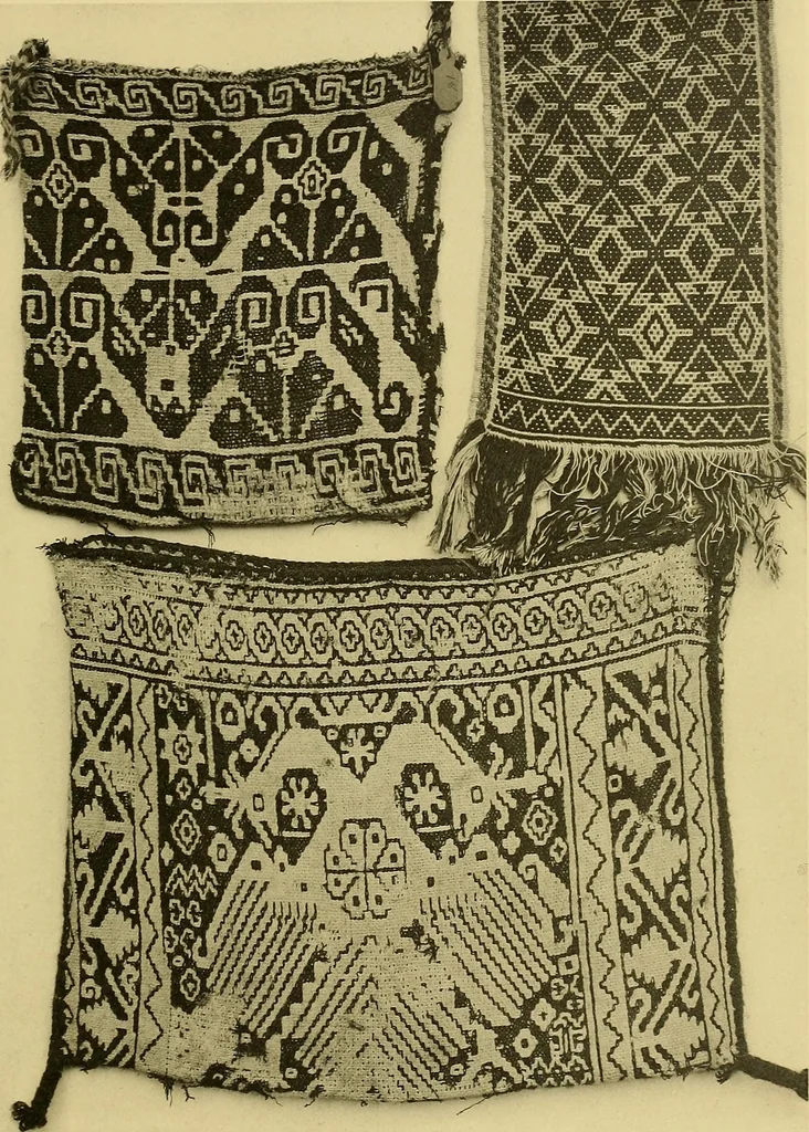 An illustration from La décoration primitive; Amérique post-Colombienne, 1922, leaf 90