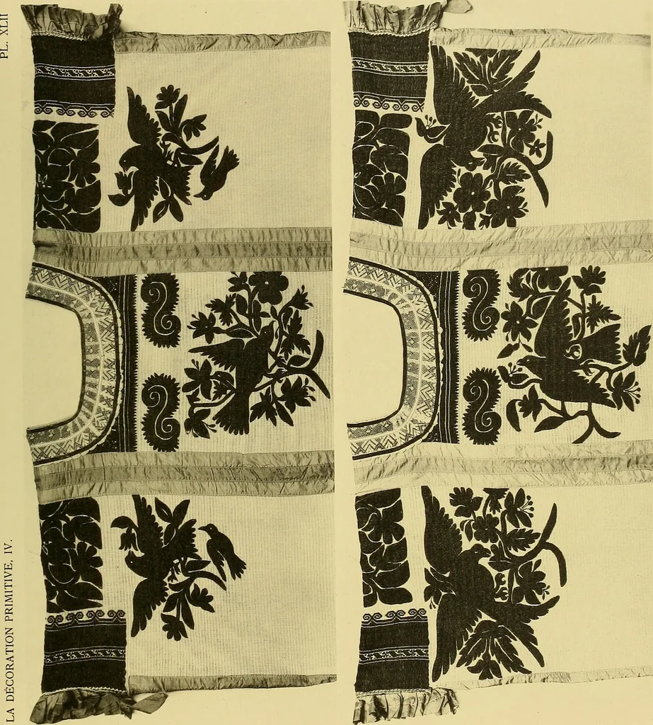 An illustration from La décoration primitive; Amérique post-Colombienne, 1922, leaf 96