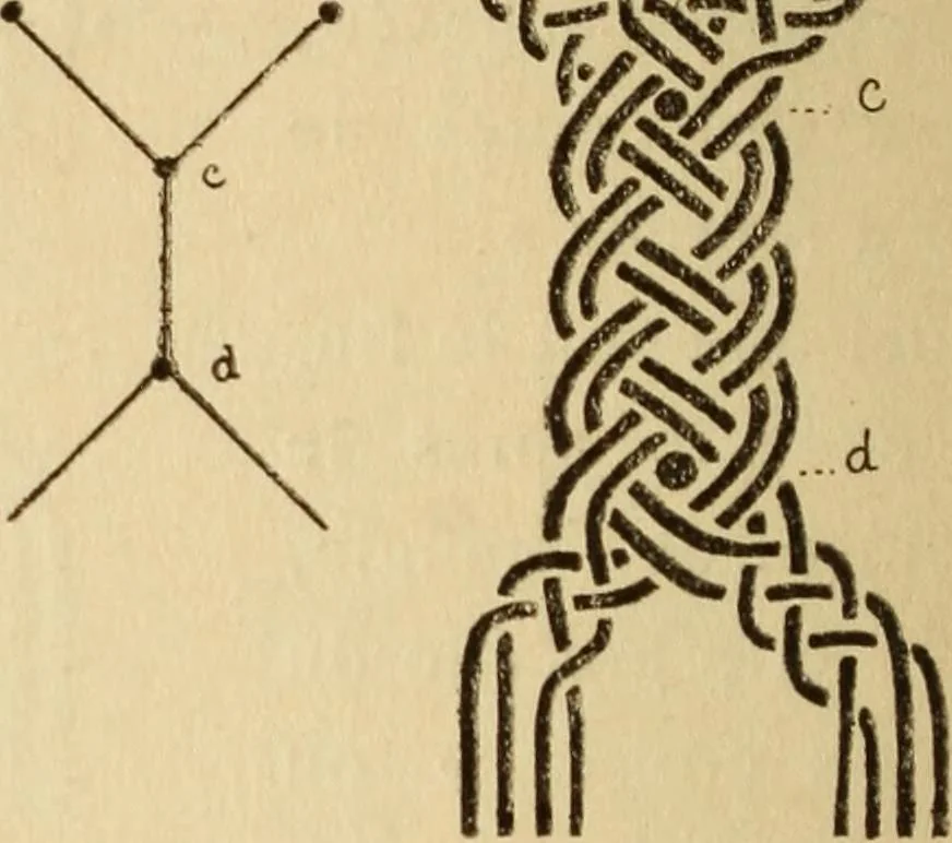An illustration from La dentelle aux fuseaux, 1921, leaf 23