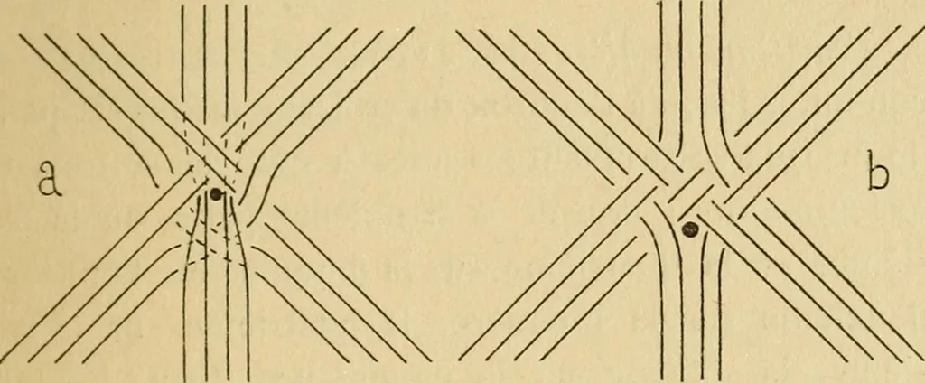 An illustration from La dentelle aux fuseaux, 1921, leaf 32