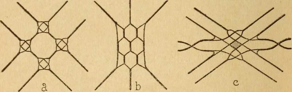 An illustration from La dentelle aux fuseaux, 1921, leaf 73