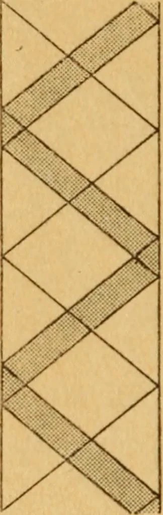 An illustration from La dentelle aux fuseaux, 1921, leaf 85