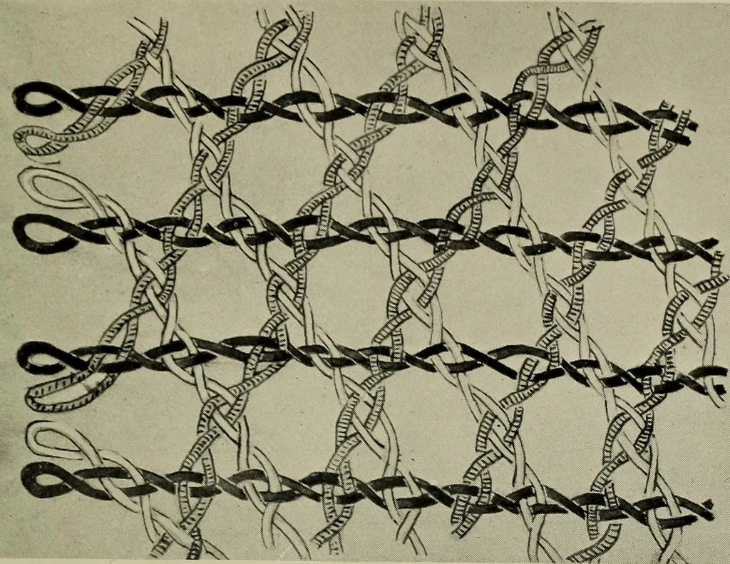 An illustration from La dentelle : guide du visiteur, 1912, leaf 148