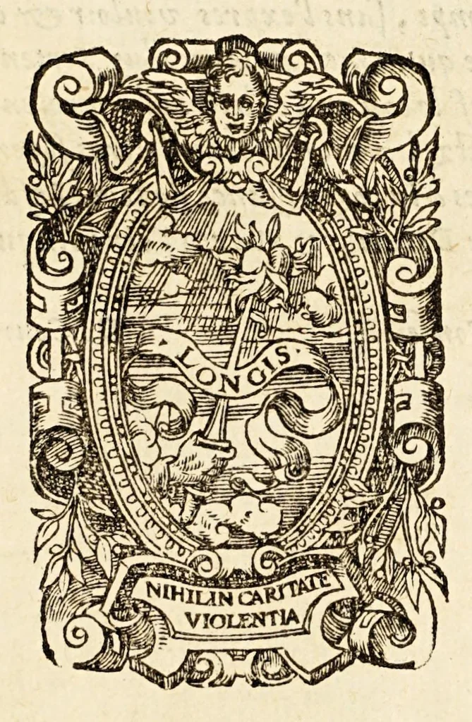 An illustration from La description geographique des provinces & villes plus fameuses de l'Indie Orientale, ..., 1556, leaf 5