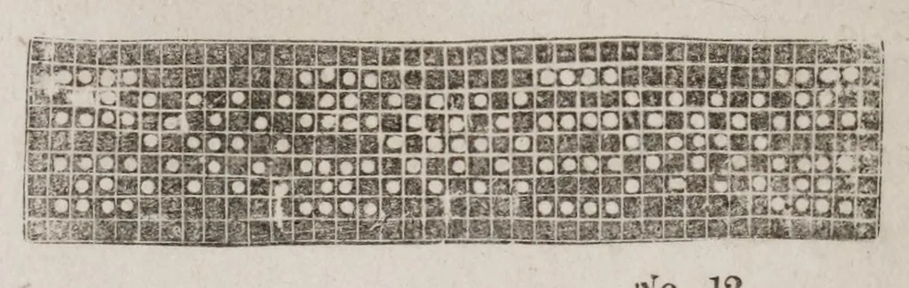 An illustration from The ladies complete guide to needle-work and embroidery : containing clear and practical instructions whereby any one can learn easily.../, 1859, leaf 186