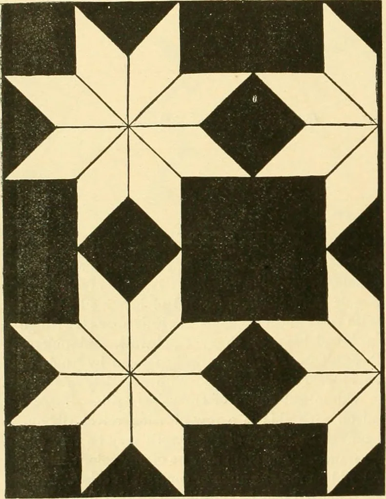 An illustration from Ladies' fancy work .., 1885, leaf 24