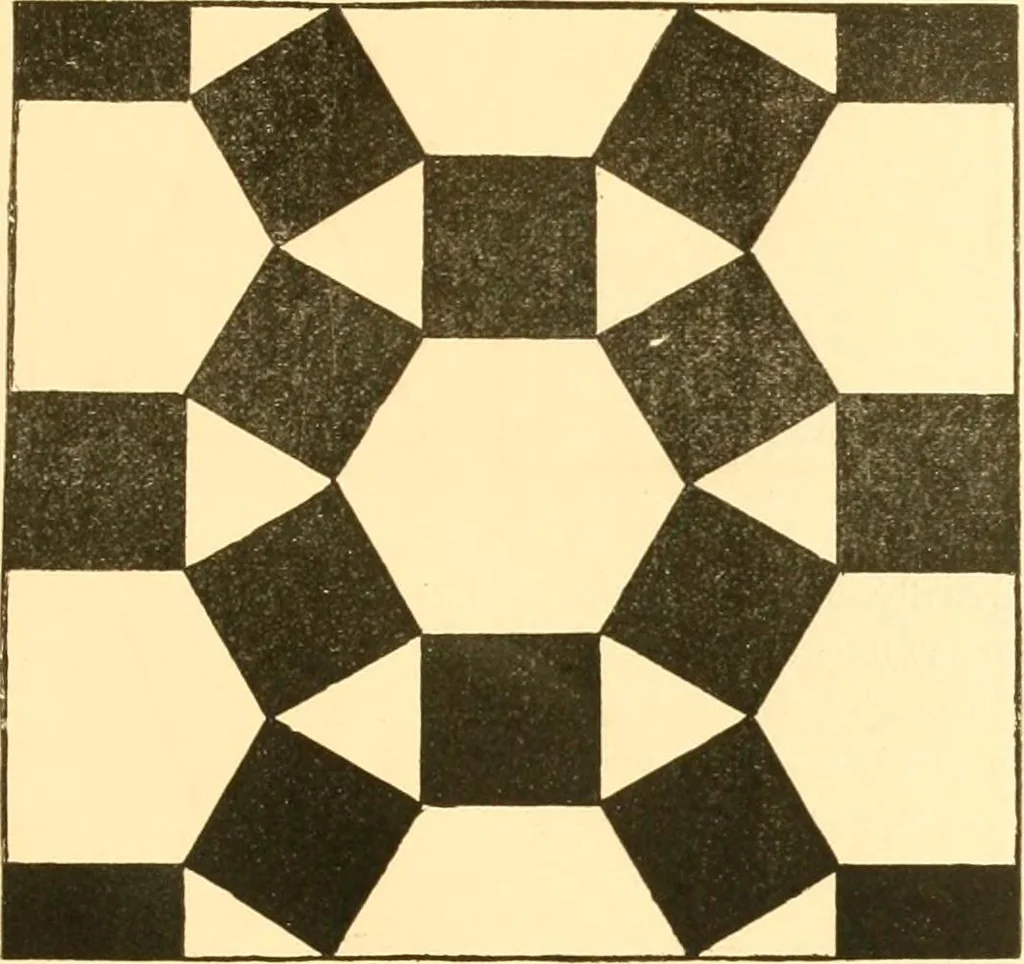 An illustration from Ladies' fancy work .., 1885, leaf 25