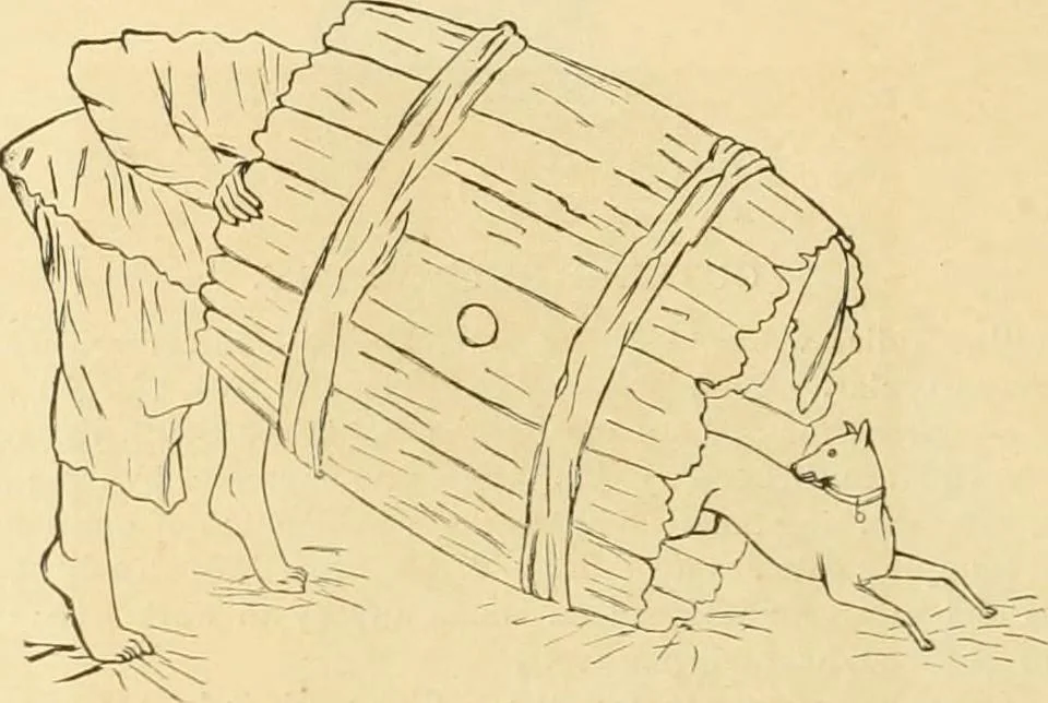 An illustration from Ladies' fancy work .., 1885, leaf 32