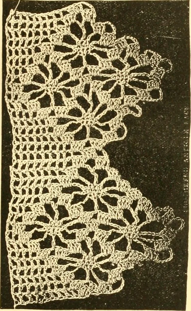An illustration from Ladies' fancy work .., 1885, leaf 33