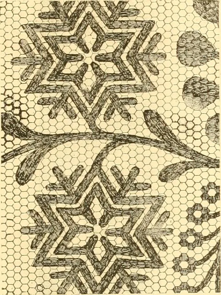 An illustration from Ladies' fancy work .., 1885, leaf 41