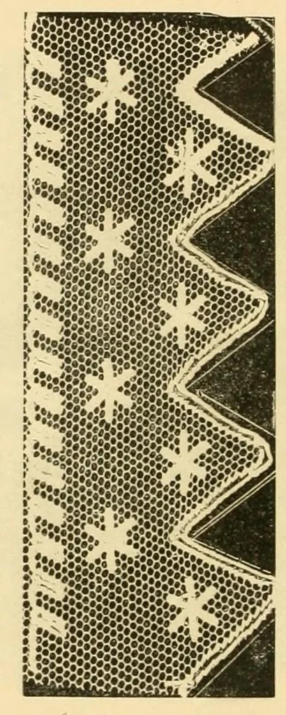 An illustration from Ladies' fancy work .., 1885, leaf 42