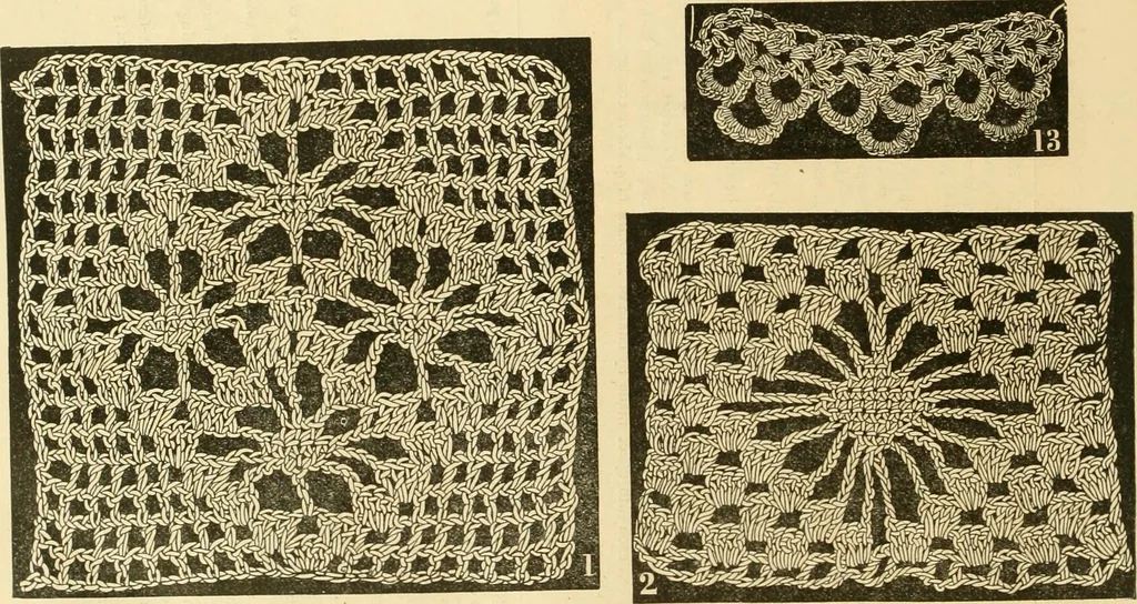 An illustration from Ladies' fancy work .., 1885, leaf 62