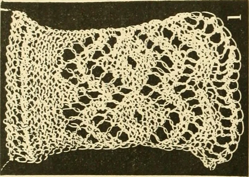 An illustration from Ladies' fancy work .., 1885, leaf 64