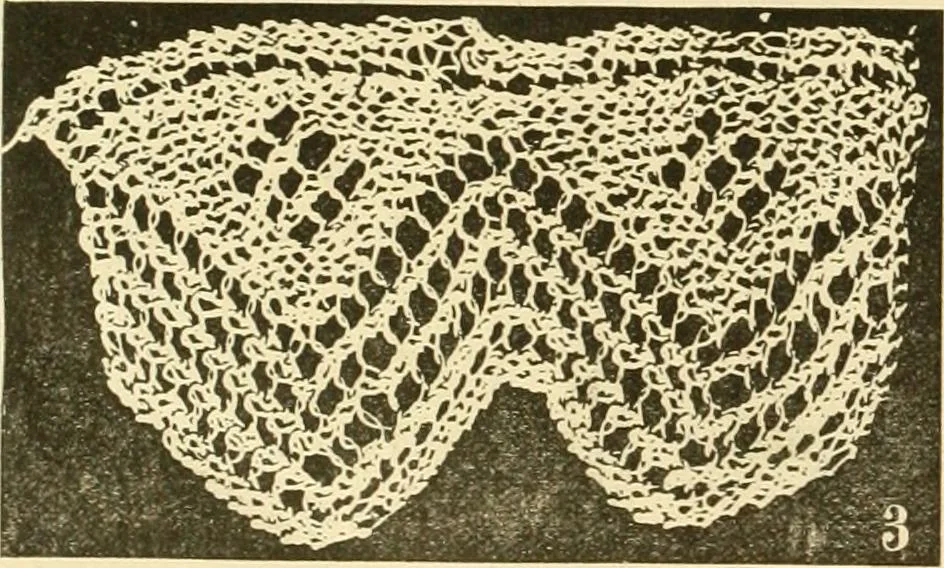 An illustration from Ladies' fancy work .., 1885, leaf 64