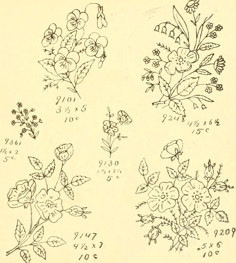 An illustration from Ladies' fancy work .., 1885, leaf 81