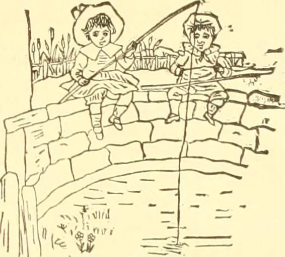 An illustration from Ladies' fancy work .., 1885, leaf 83