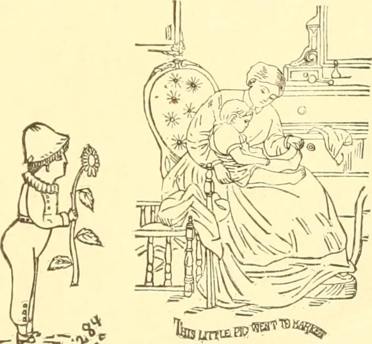 An illustration from Ladies' fancy work .., 1885, leaf 83