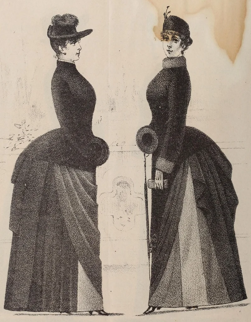 An illustration from Ladies' fine fur garments, 1889, leaf 18
