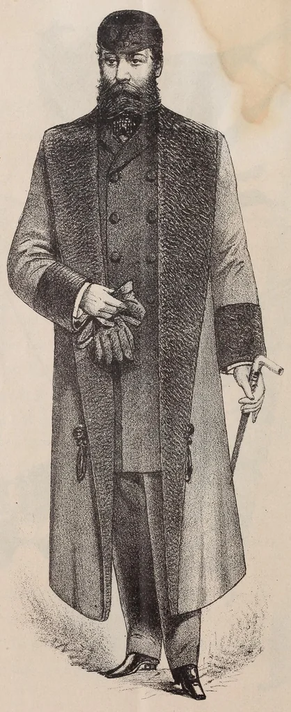 An illustration from Ladies' fine fur garments, 1889, leaf 30