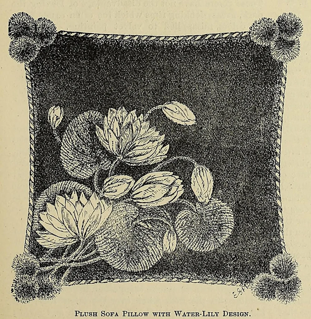An illustration from The ladies' floral cabinet, 1871, leaf 215