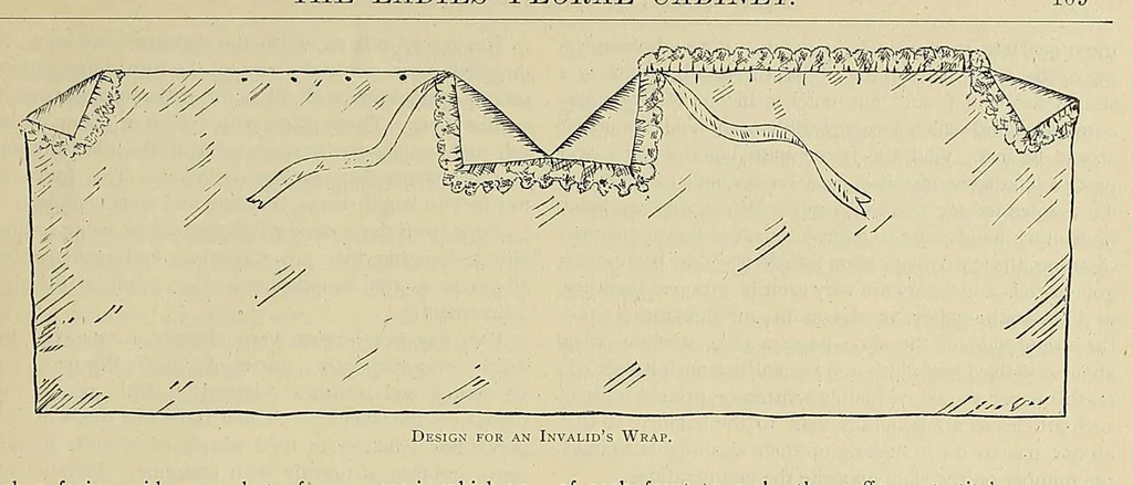 An illustration from The ladies' floral cabinet, 1871, leaf 121