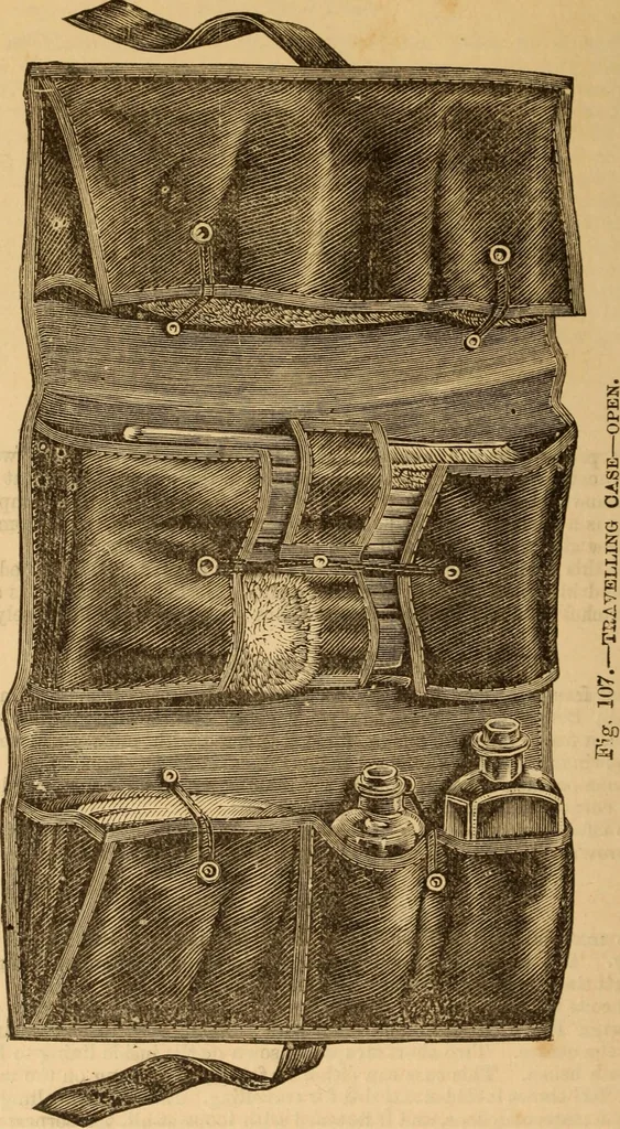 An illustration from The ladies' guide to needle work, embroidery, etc ... : being a complete guide to all kinds of ladies' fancy work, 1877, leaf 143