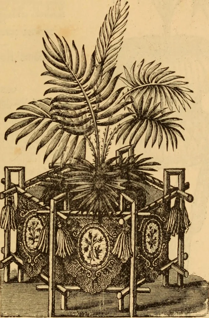 An illustration from The ladies' guide to needle work, embroidery, etc ... : being a complete guide to all kinds of ladies' fancy work, 1877, leaf 162