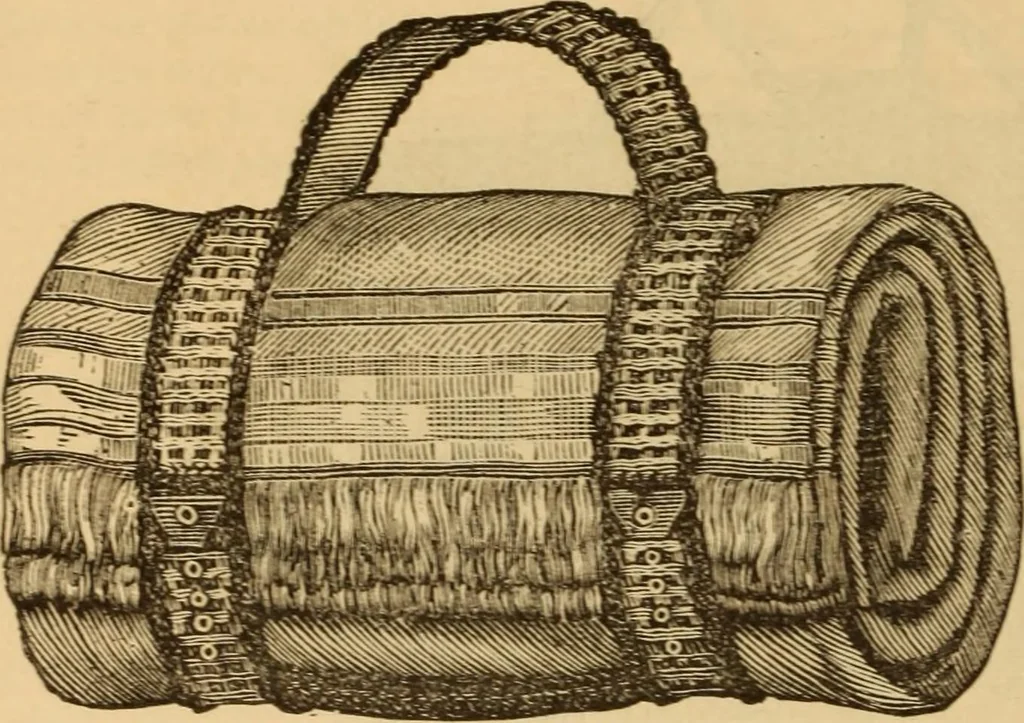 An illustration from The ladies' guide to needle work, embroidery, etc ... : being a complete guide to all kinds of ladies' fancy work, 1877, leaf 47