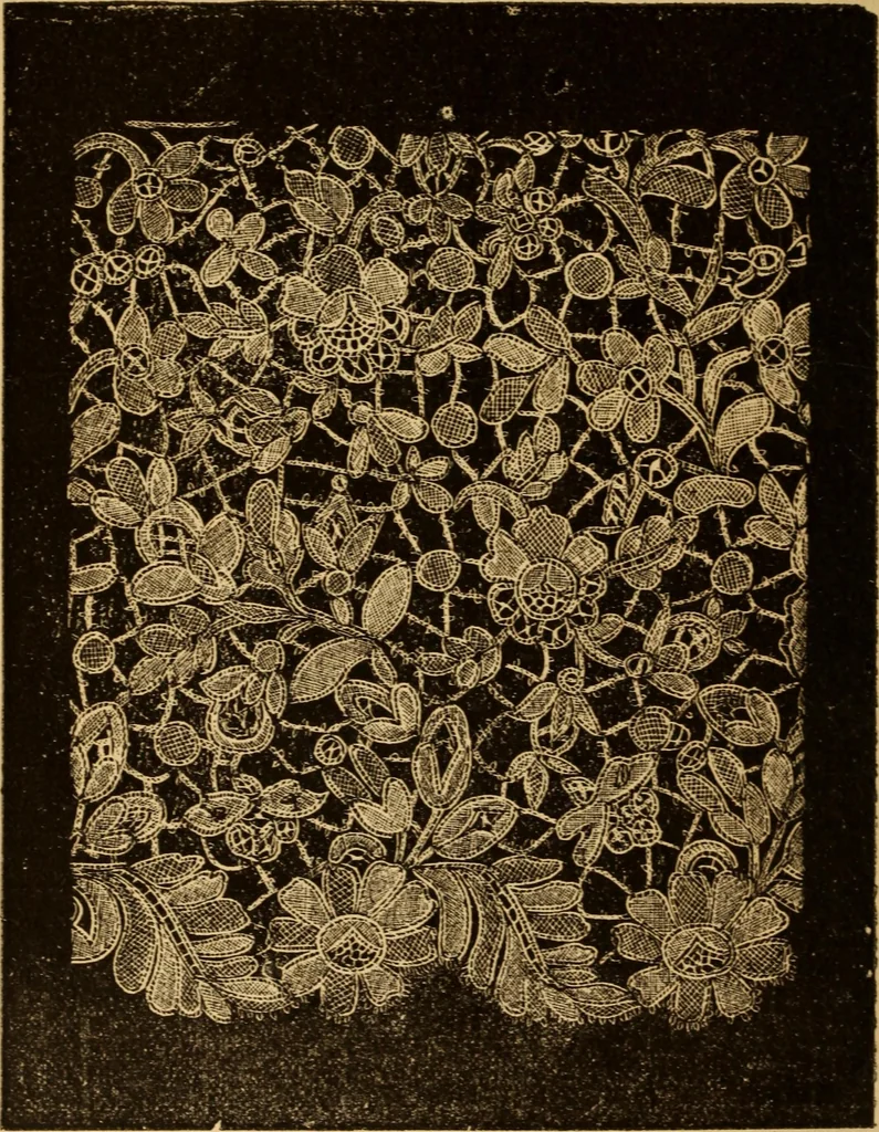 An illustration from The ladies' guide to needle work, embroidery, etc ... : being a complete guide to all kinds of ladies' fancy work, 1877, leaf 55