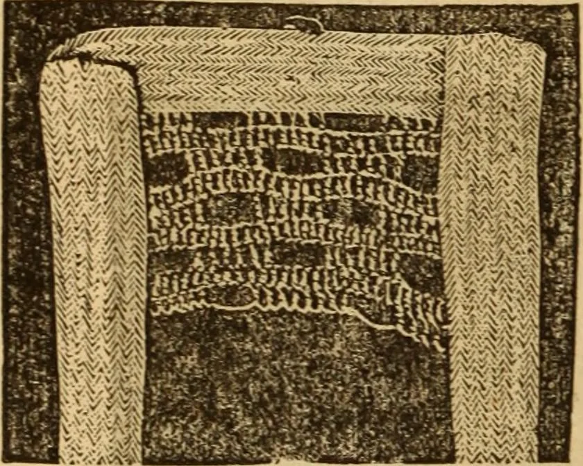 An illustration from The ladies' guide to needle work, embroidery, etc ... : being a complete guide to all kinds of ladies' fancy work, 1877, leaf 59