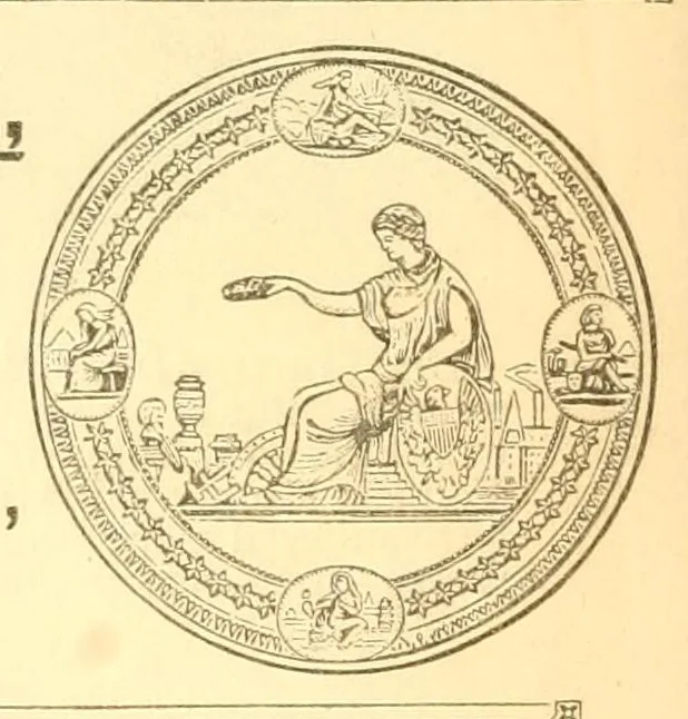 An illustration from The ladies' guide to elegant lace patterns, etc, 1884, leaf 76