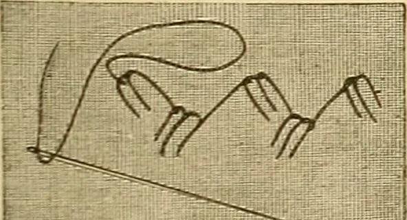 An illustration from The ladies' guide to needle work, embroidery, etc. : being a complete guide to all kinds of ladies' fancy work, 1877, leaf 10