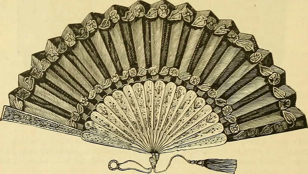 An illustration from The ladies' guide to needle work, embroidery, etc. : being a complete guide to all kinds of ladies' fancy work, 1877, leaf 153