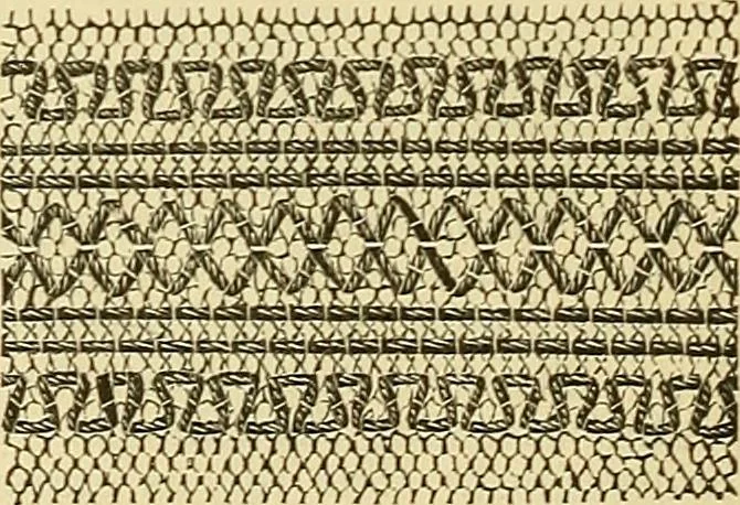 An illustration from The ladies' guide to needle work, embroidery, etc. : being a complete guide to all kinds of ladies' fancy work, 1877, leaf 155