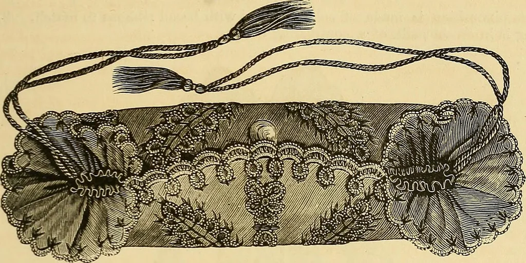 An illustration from The ladies' guide to needle work, embroidery, etc. : being a complete guide to all kinds of ladies' fancy work, 1877, leaf 74