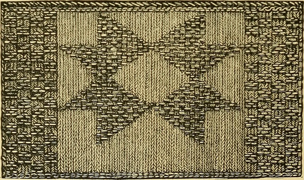 An illustration from The ladies' guide to needle work, embroidery, etc. : being a complete guide to all kinds of ladies' fancy work, 1877, leaf 83