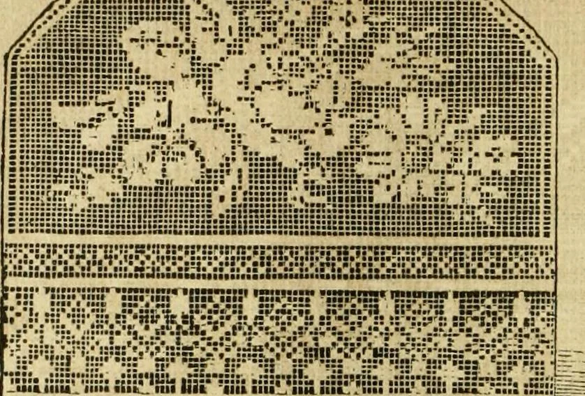 An illustration from The ladies' hand book of fancy and ornamental work ..., 1859, leaf 113