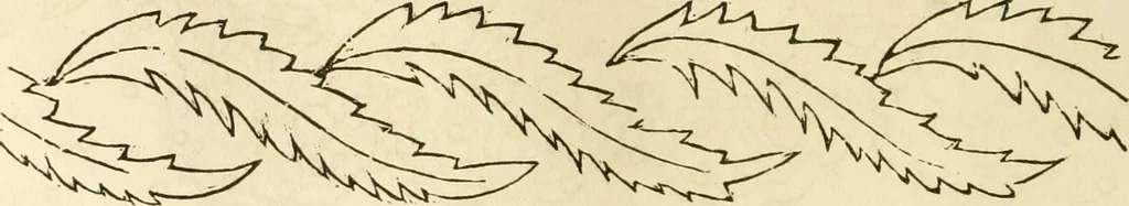 An illustration from The ladies' hand book of fancy and ornamental work ..., 1859, leaf 137