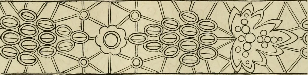 An illustration from The ladies' hand book of fancy and ornamental work ..., 1859, leaf 146