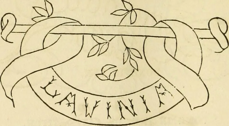 An illustration from The ladies' hand book of fancy and ornamental work ..., 1859, leaf 177