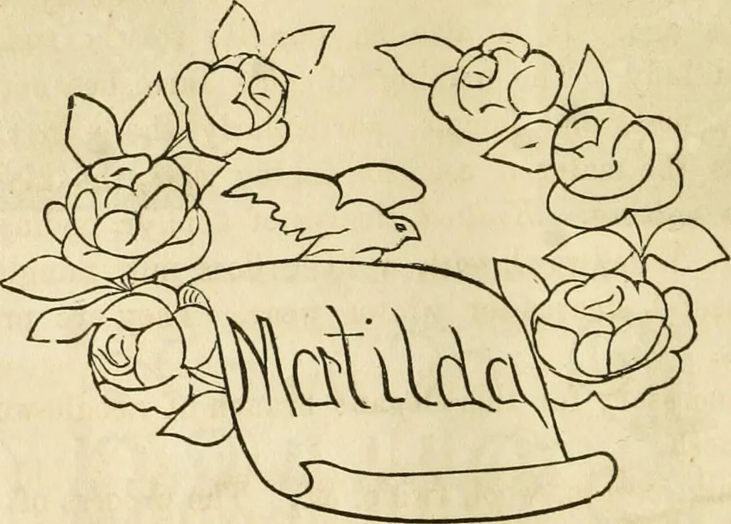 An illustration from The ladies' hand book of fancy and ornamental work ..., 1859, leaf 181