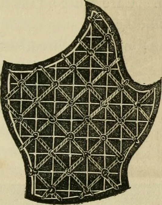 An illustration from The ladies' hand book of fancy and ornamental work ..., 1859, leaf 204