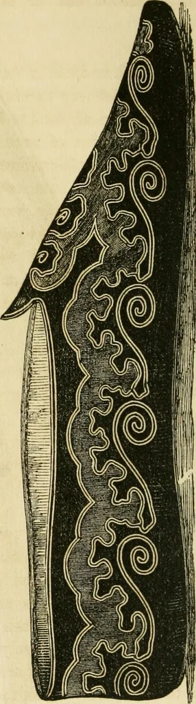 An illustration from The ladies' hand book of fancy and ornamental work ..., 1859, leaf 21