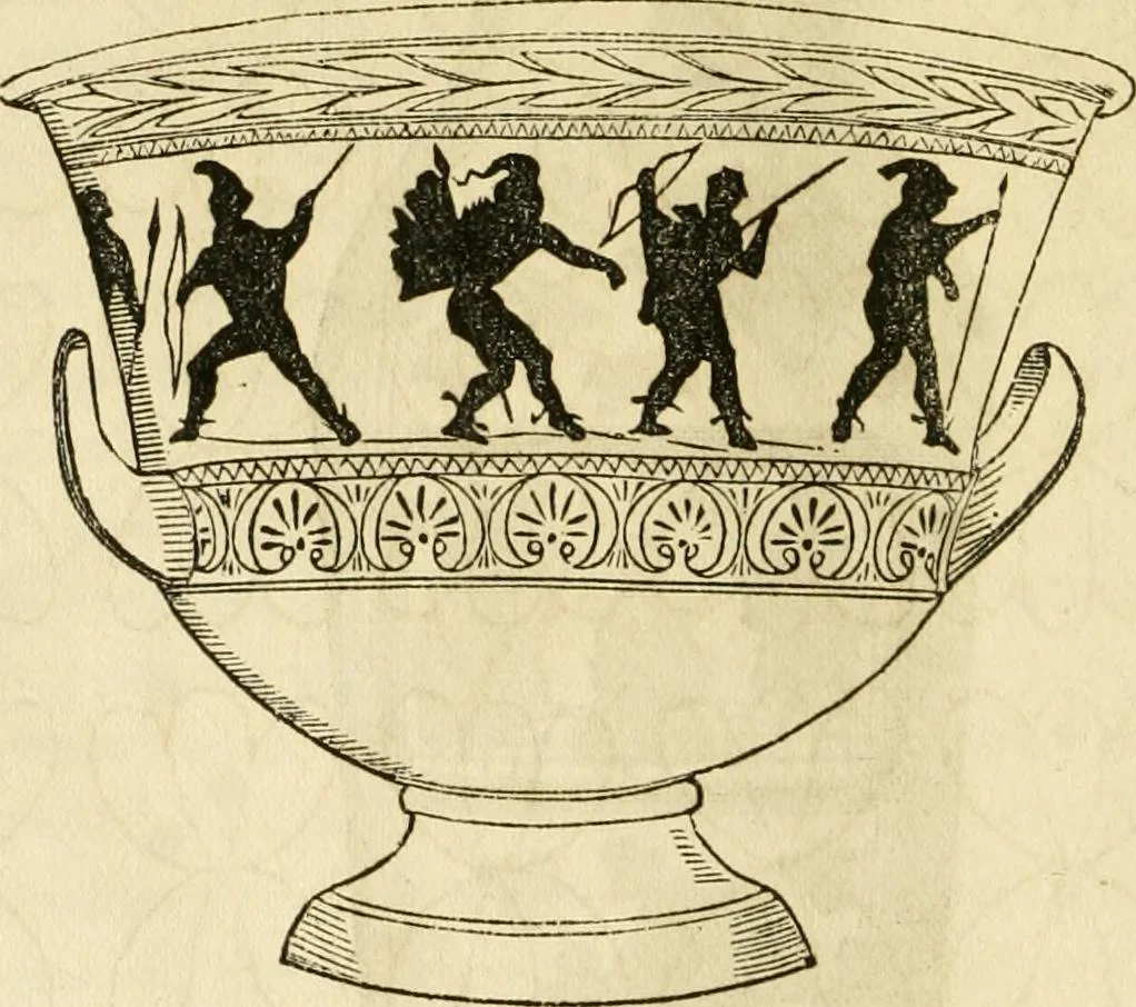 An illustration from The ladies' hand book of fancy and ornamental work ..., 1859, leaf 221