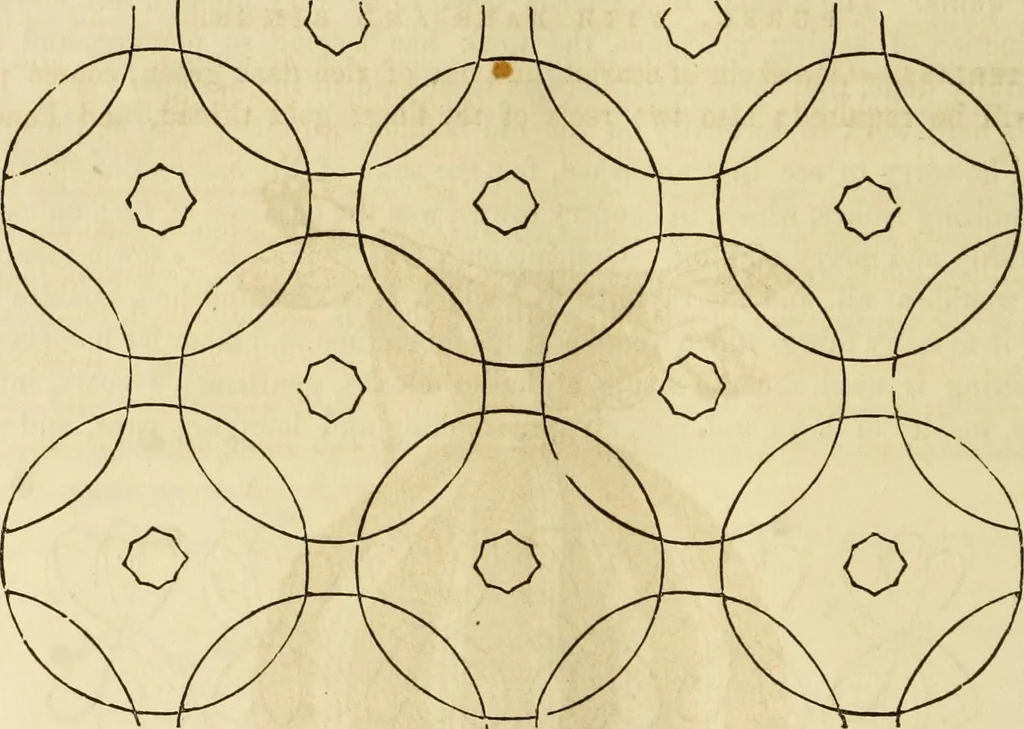 An illustration from The ladies' hand book of fancy and ornamental work ..., 1859, leaf 223