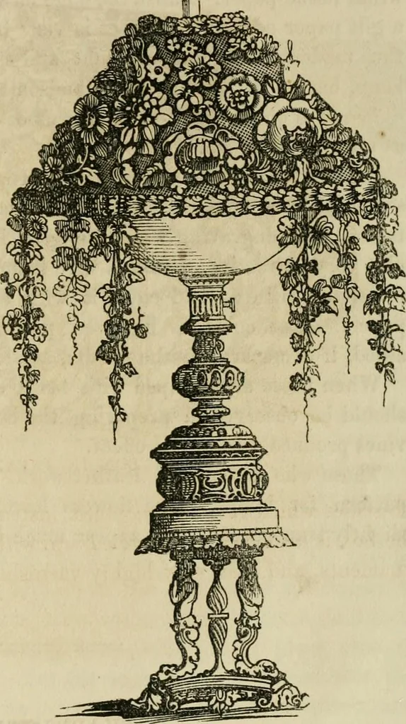 An illustration from The ladies' hand book of fancy and ornamental work ..., 1859, leaf 230