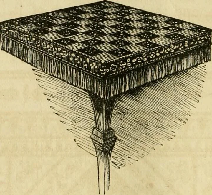 An illustration from The ladies' hand book of fancy and ornamental work ..., 1859, leaf 241