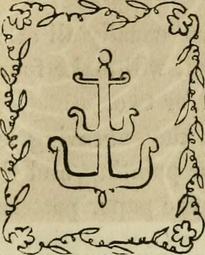 An illustration from The ladies' hand book of fancy and ornamental work ..., 1859, leaf 42