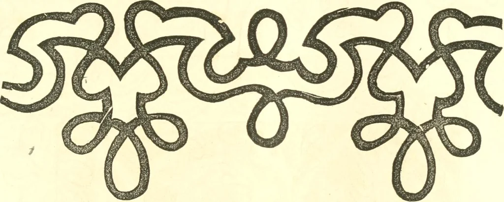 An illustration from The ladies' hand book of fancy and ornamental work ..., 1859, leaf 48